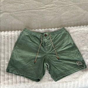 Howler Brothers Sage Green Corduroy Shorts